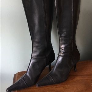 Anne Klein black boots